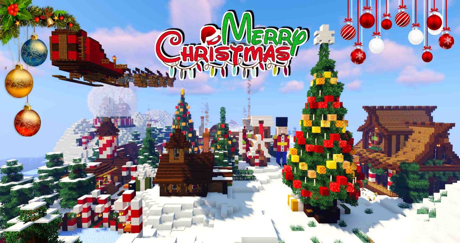Minecraft Christmas City Map
