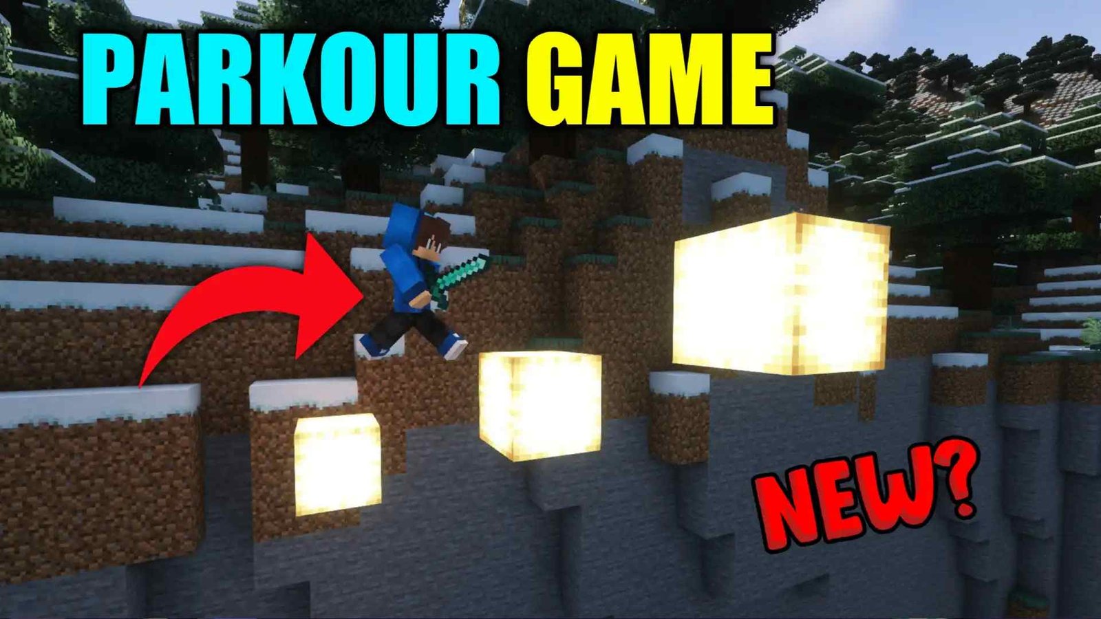Parkour Game Map Level-4