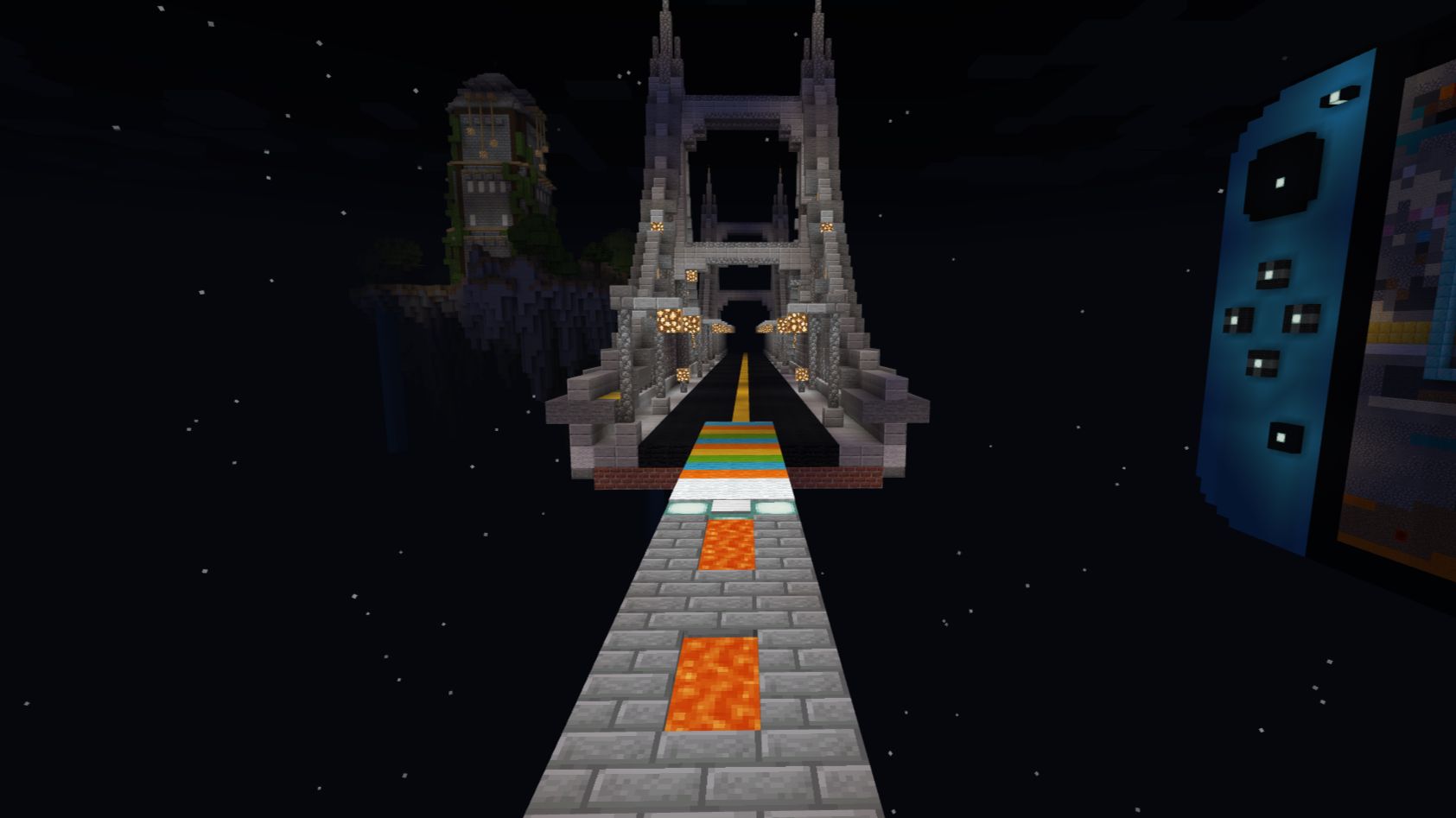 Minecraft Sky War game Map