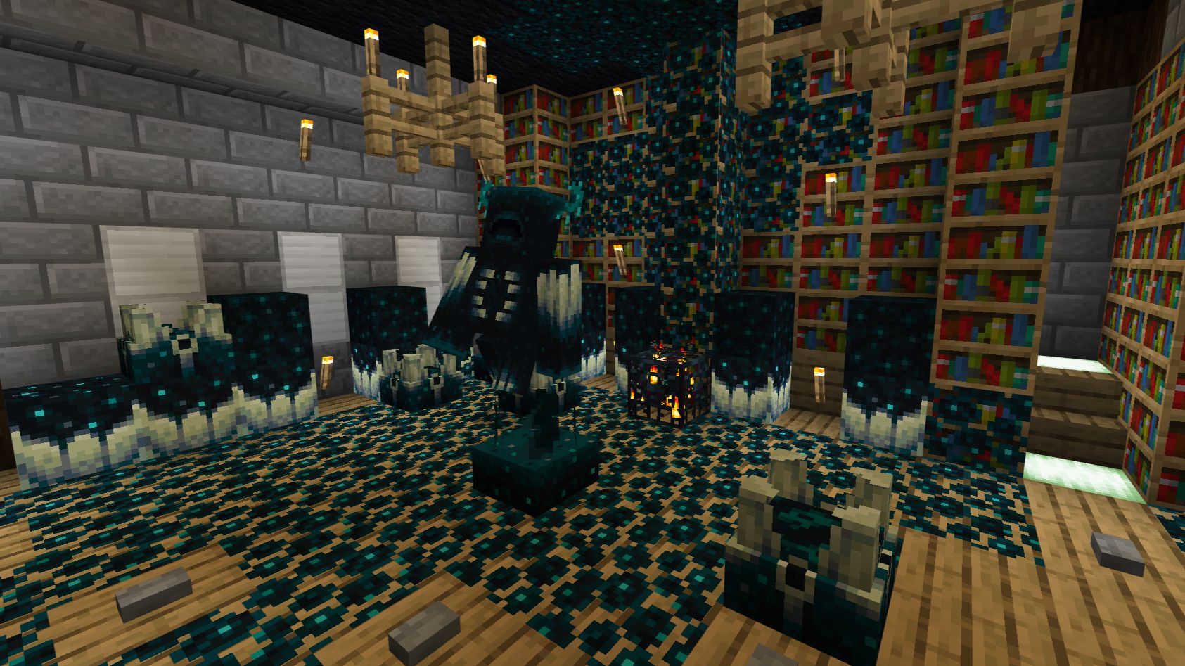 Minecraft Sky War game Map