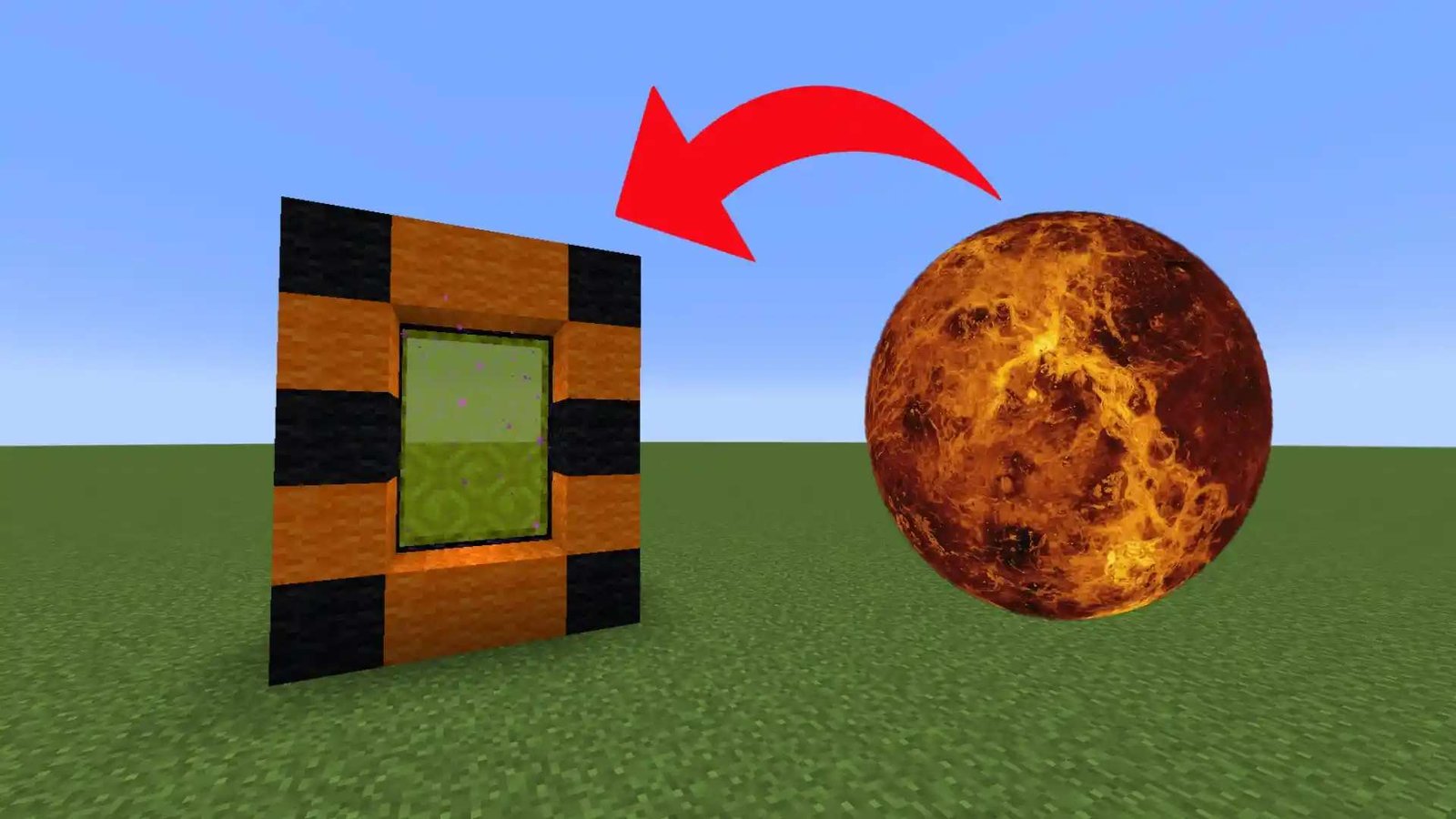 Minecraft Venus Planet Map