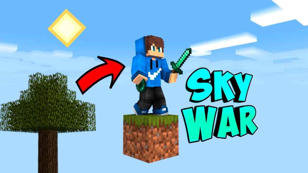 Minecraft Sky War Game Map