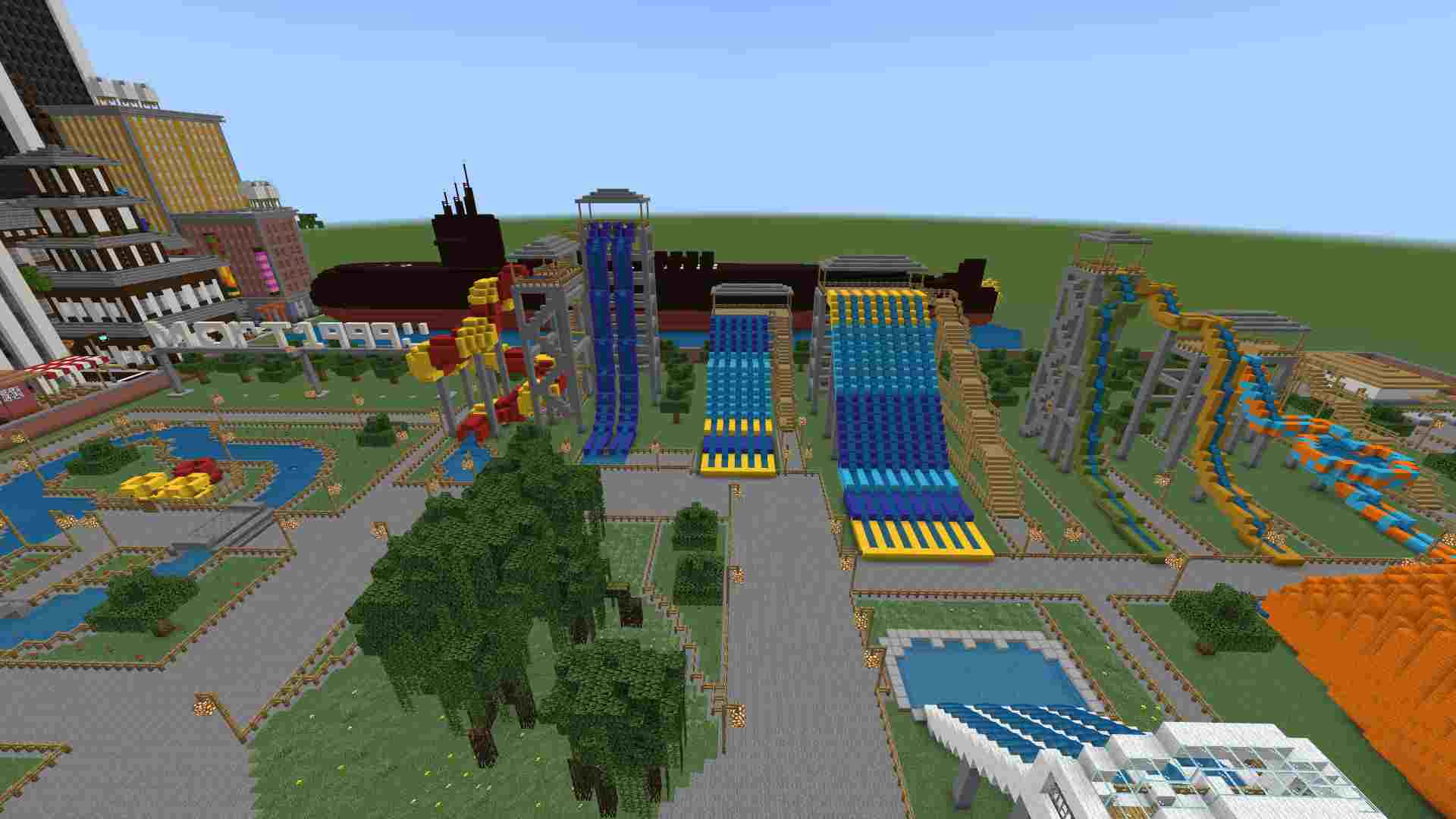 Minecraft Modern City Map