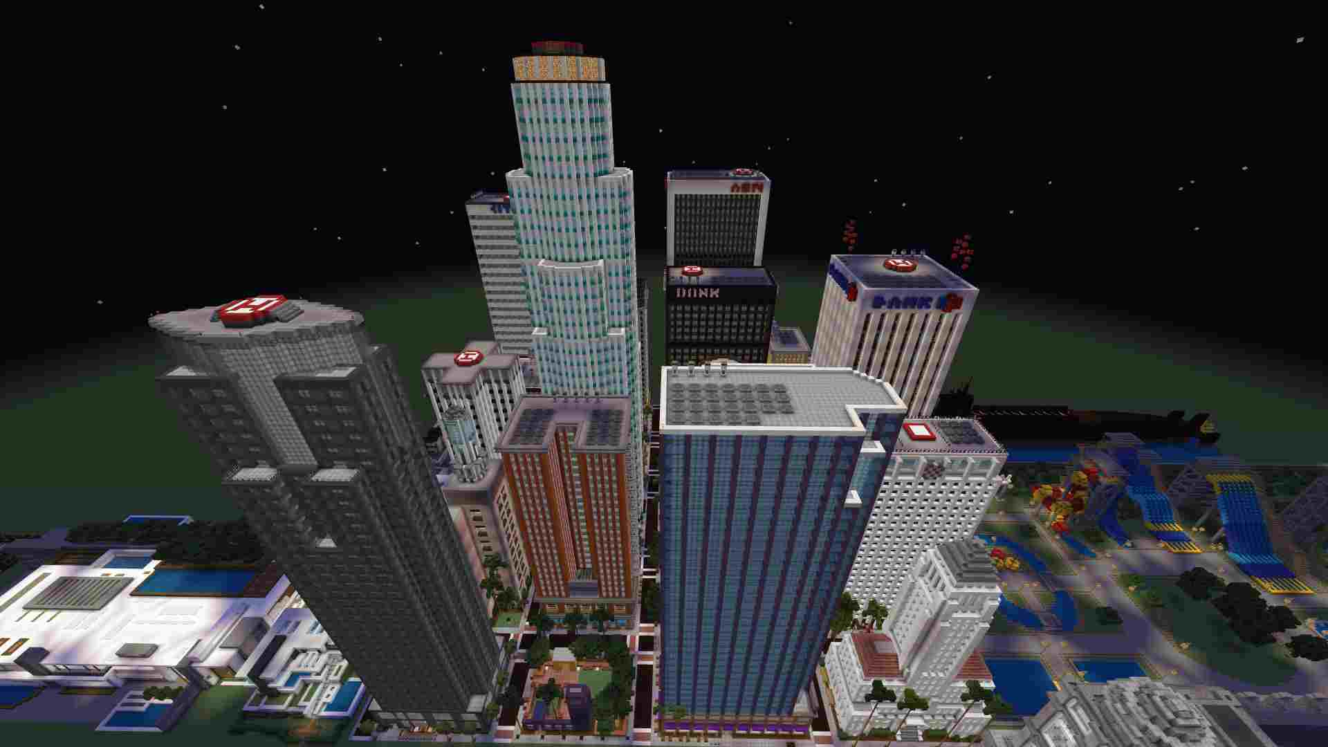 Minecraft Modern City Map