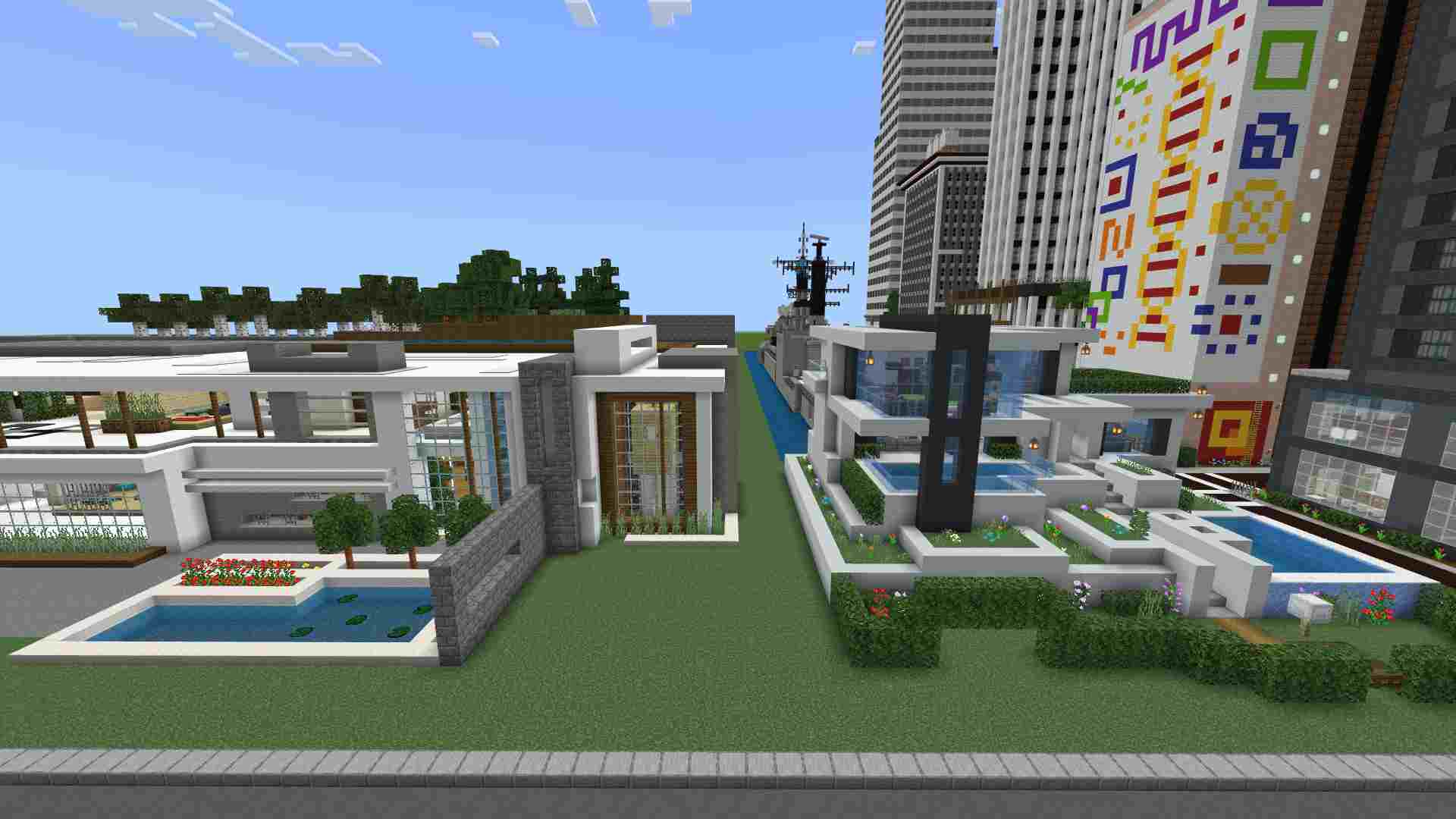 Minecraft Modern City Map