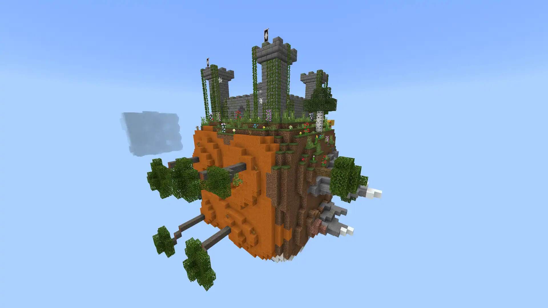 Sky Tree Lucky Block Map