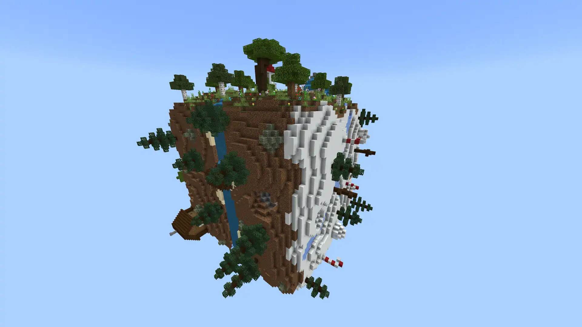 Sky Tree Lucky Block Map