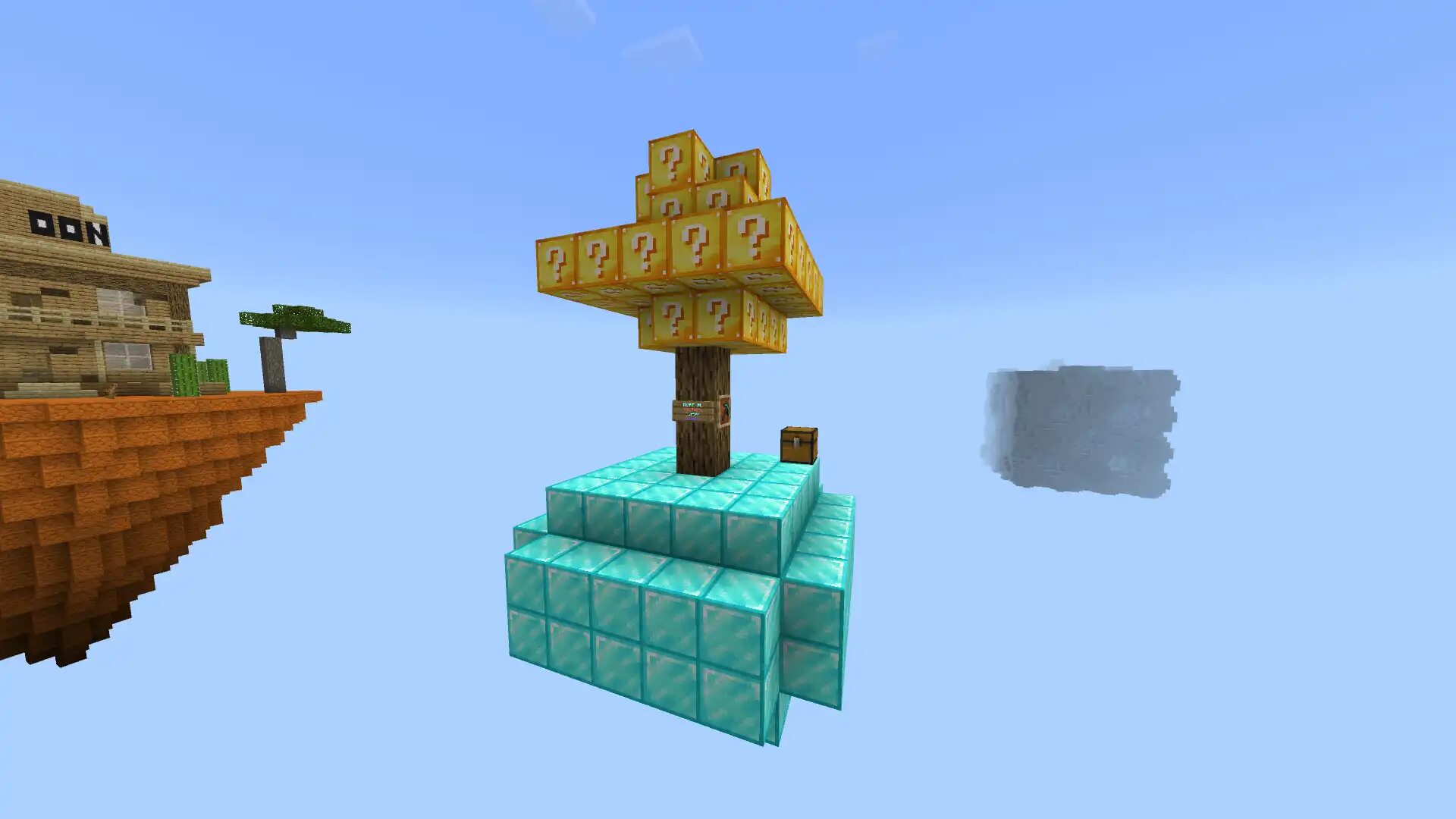 Sky Tree Lucky Block Map