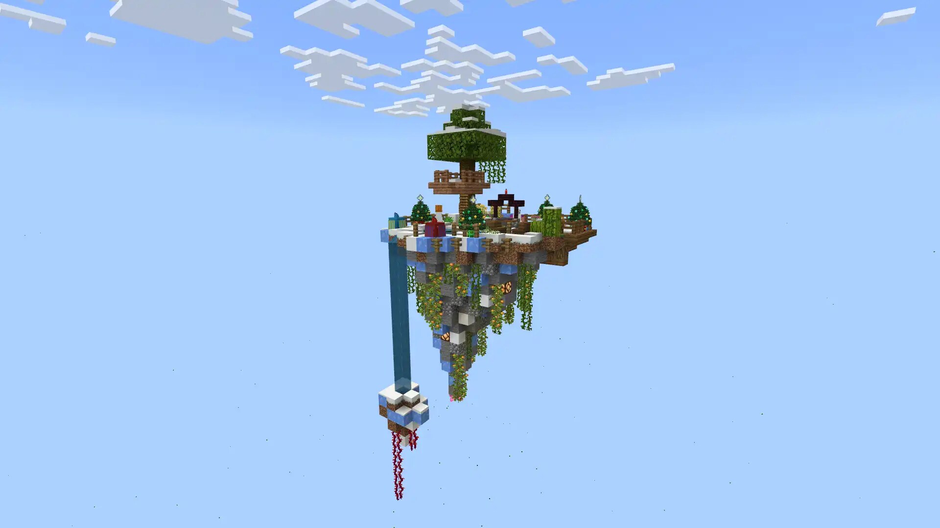 Minecraft Christmas One Block
