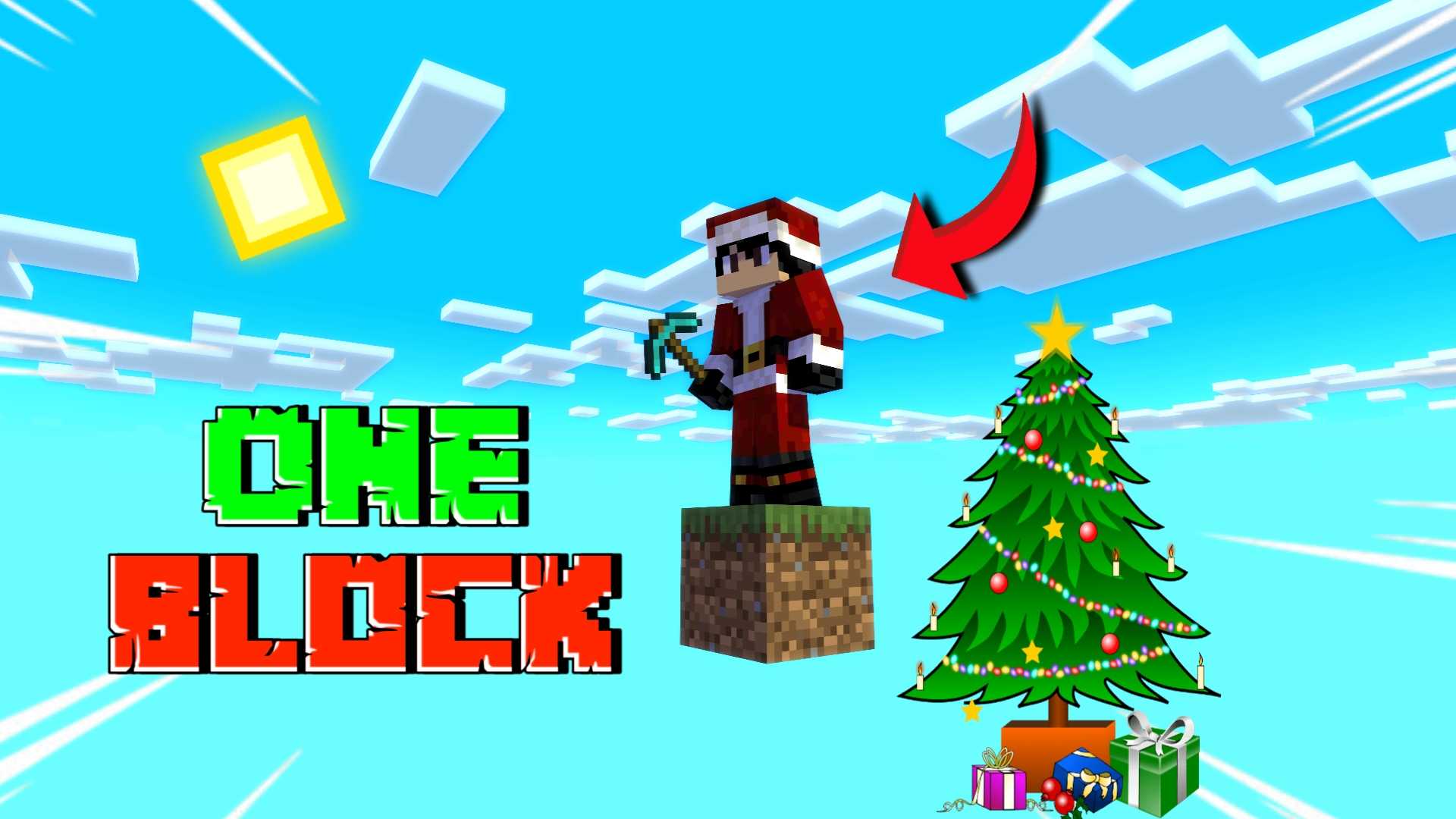 Minecraft Christmas One Block