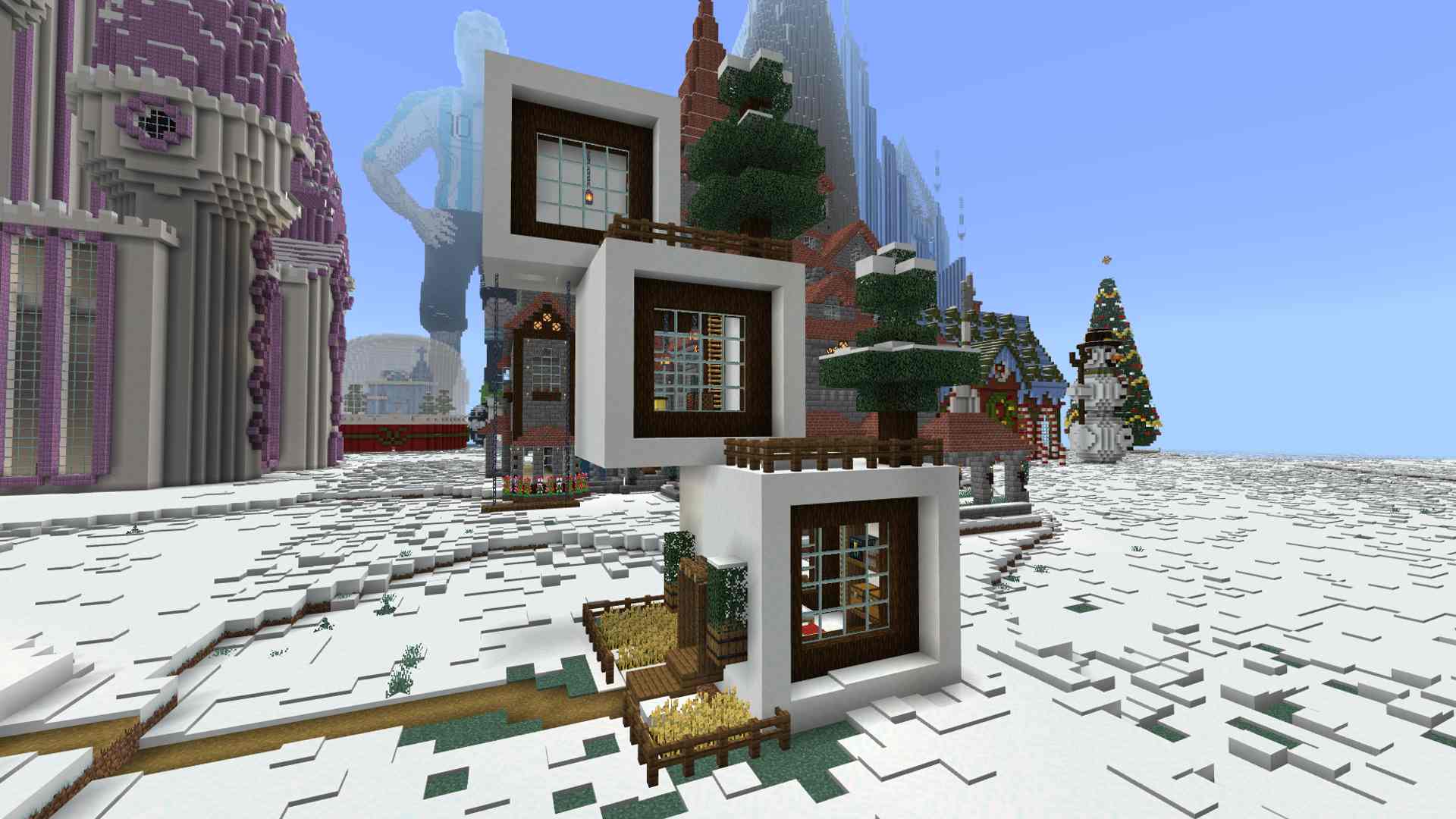 Minecraft Christmas City Map