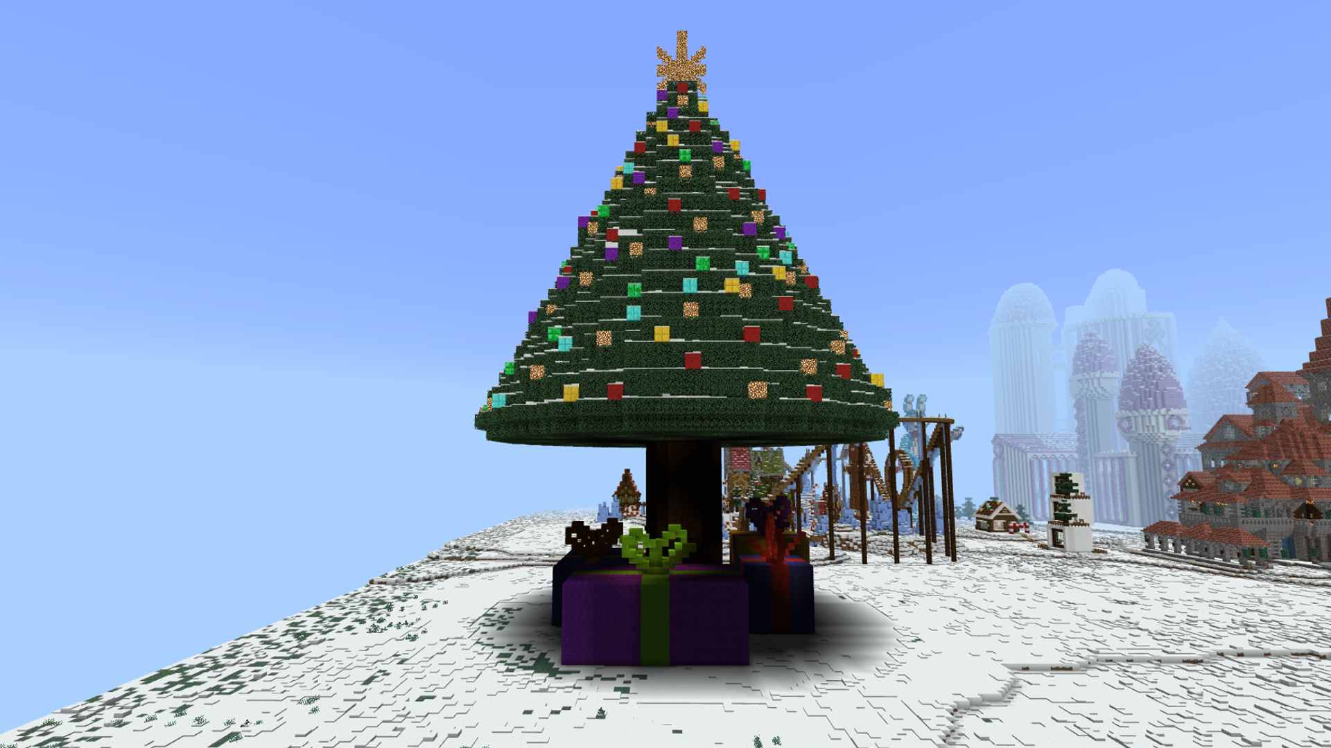 Minecraft Christmas City Map