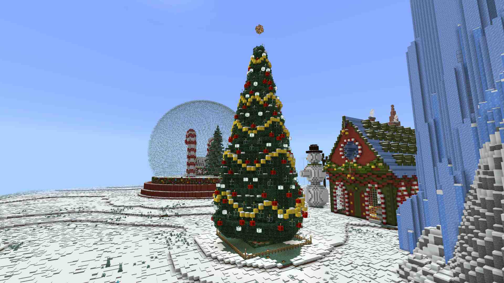 Minecraft Christmas City Map