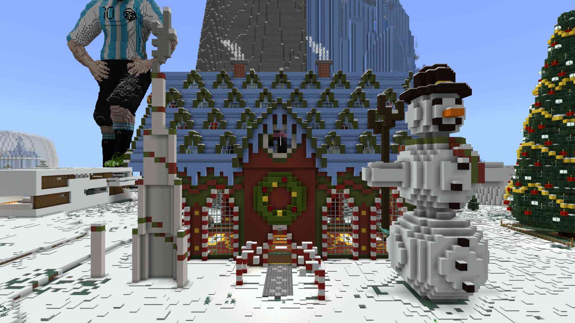 Minecraft Christmas City Map