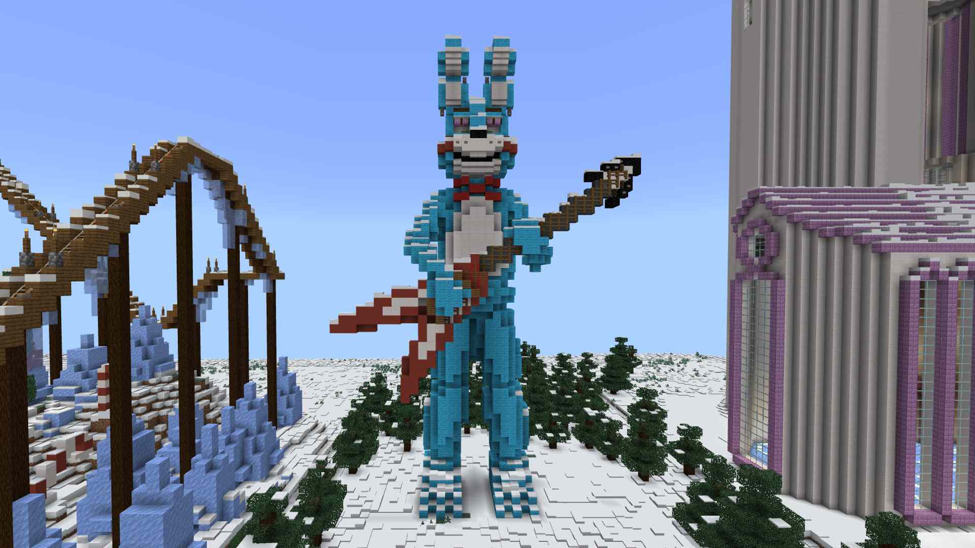 Minecraft Christmas City Map