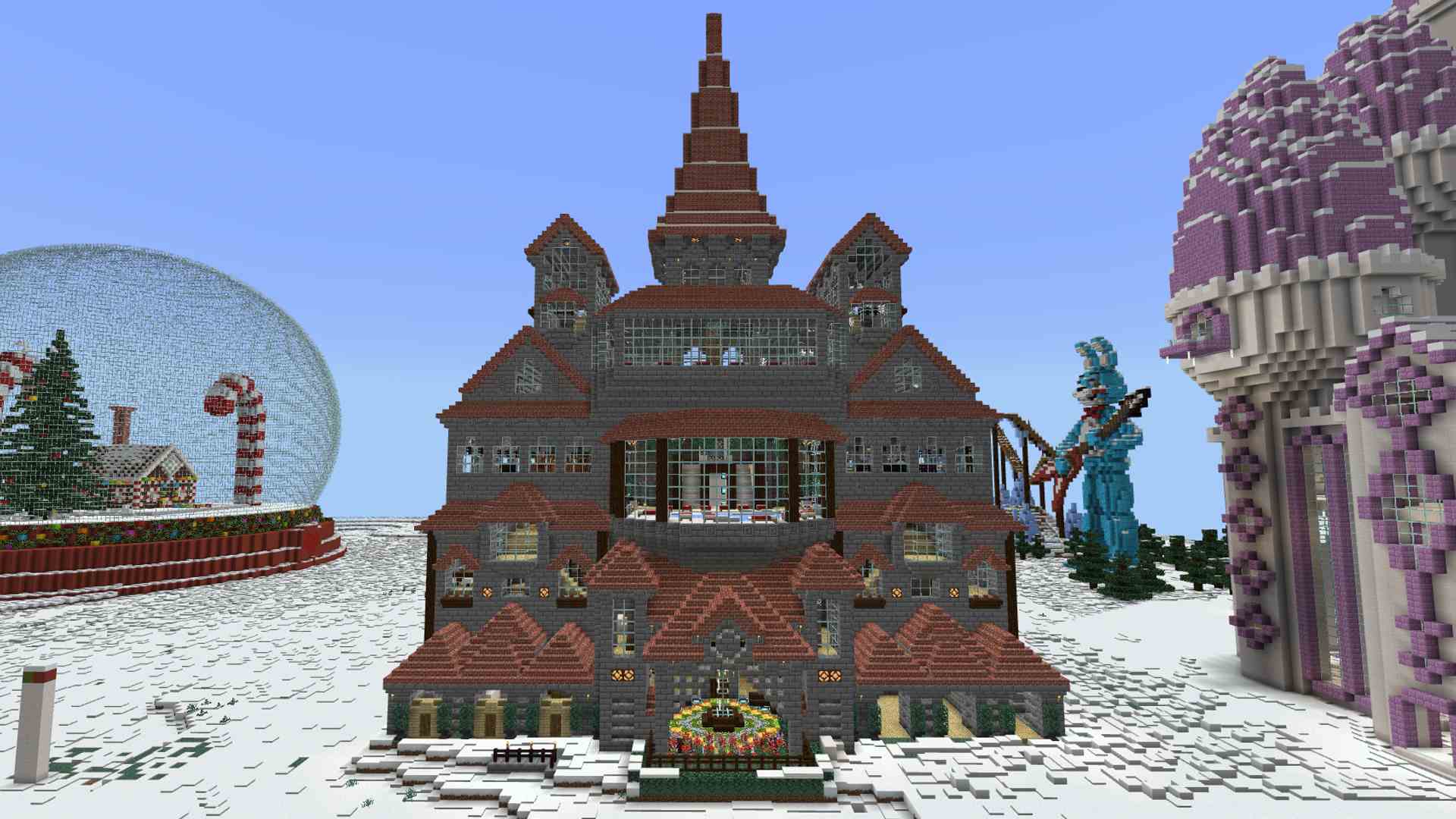 Minecraft Christmas City Map