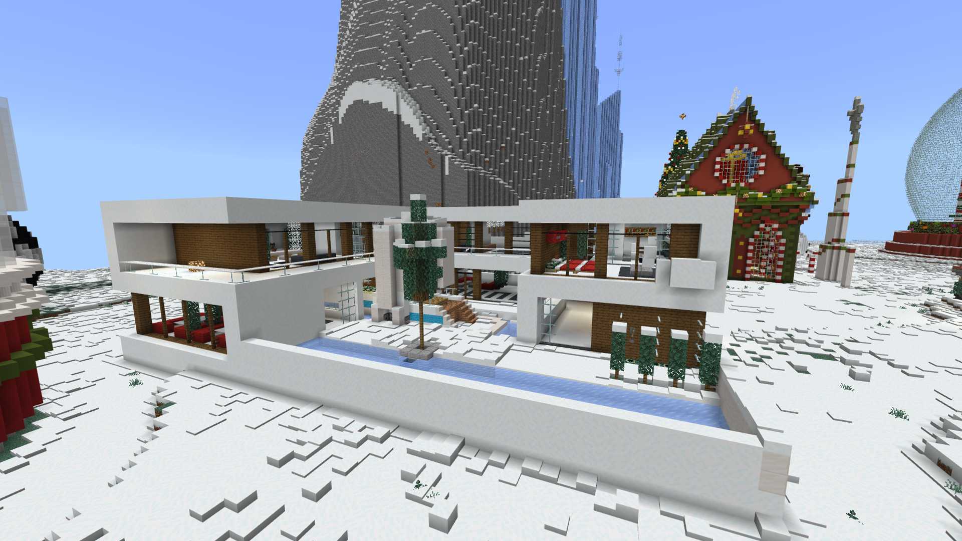 Minecraft Christmas City Map