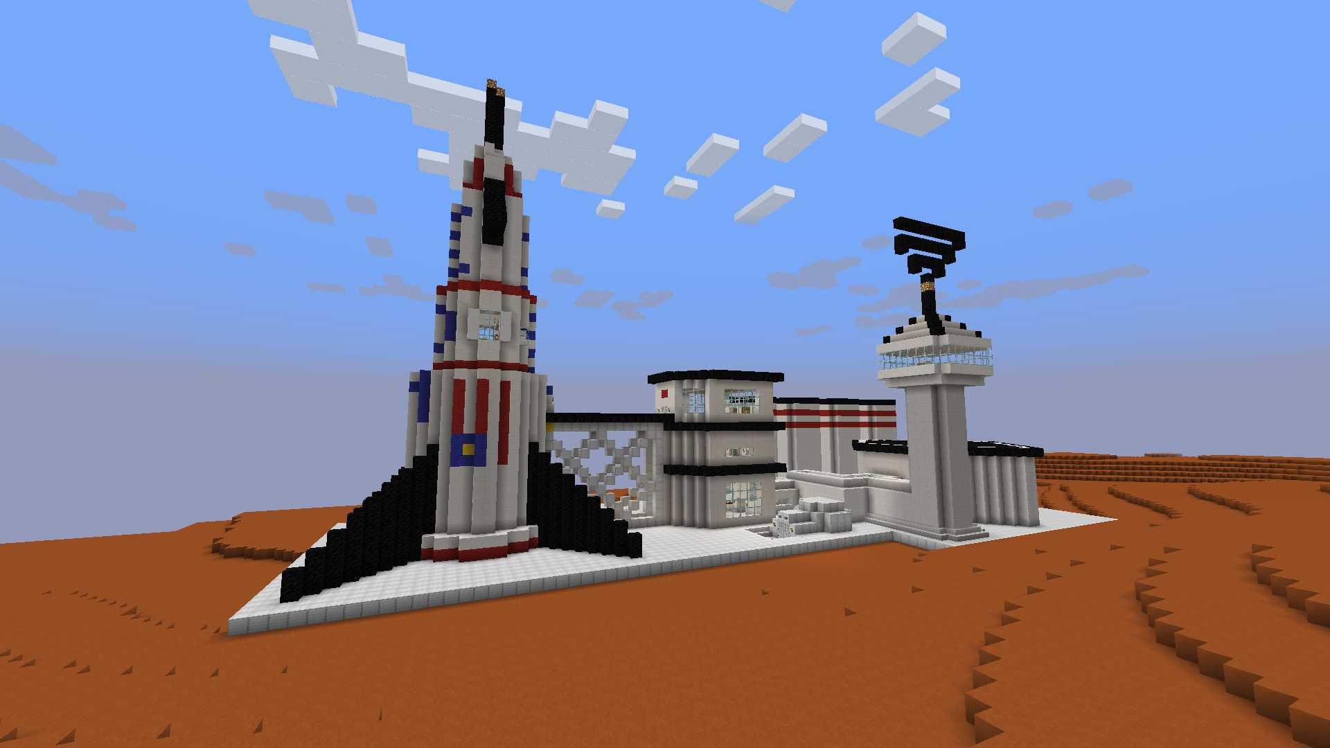 Minecraft Mars Planet Map