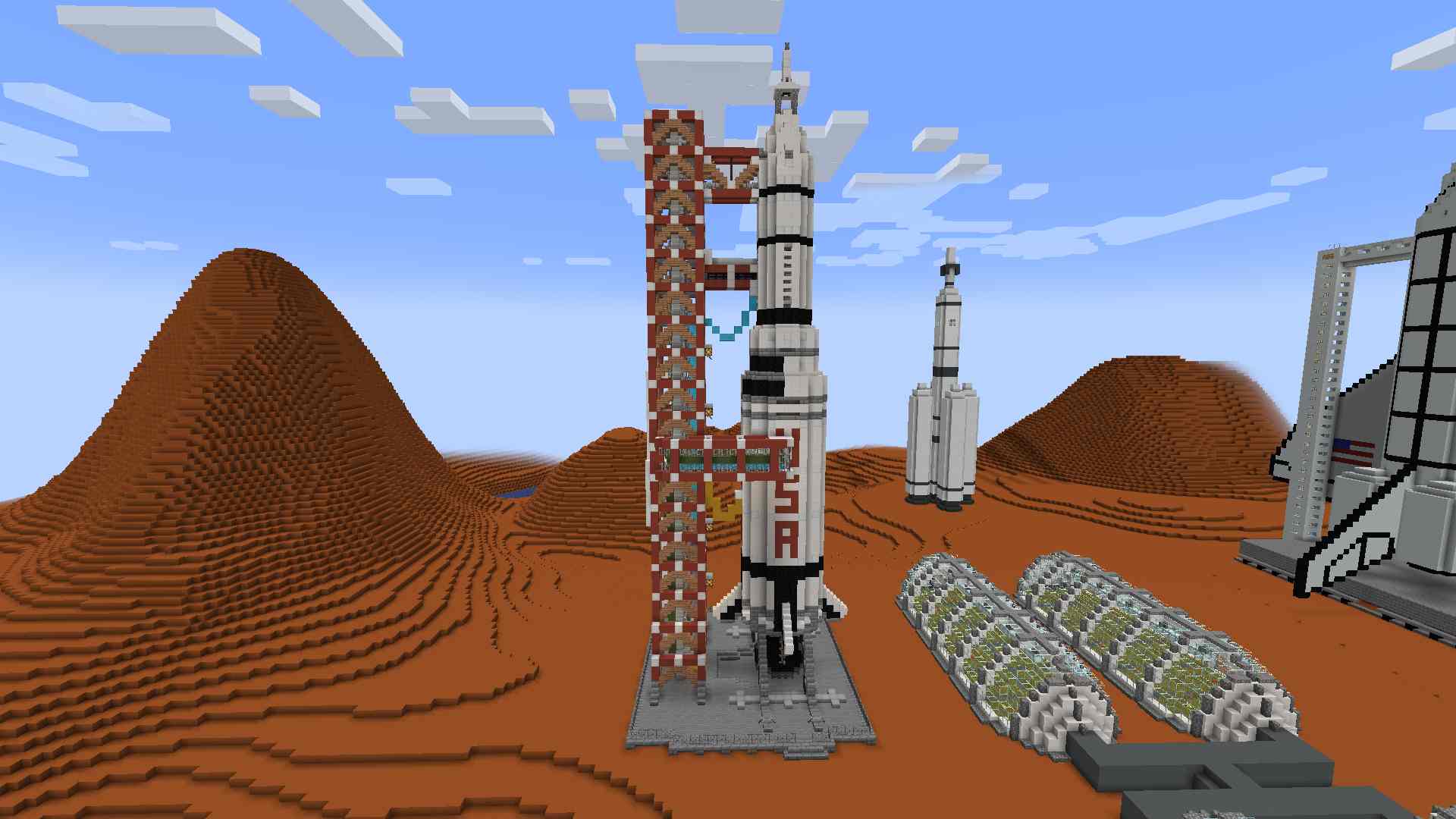Minecraft Mars Planet Map