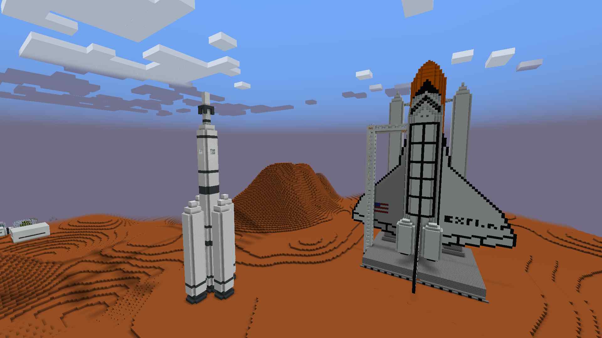 Minecraft Mars Planet Map