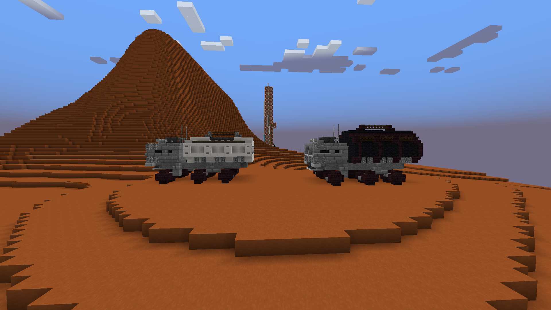 Minecraft Mars Planet Map