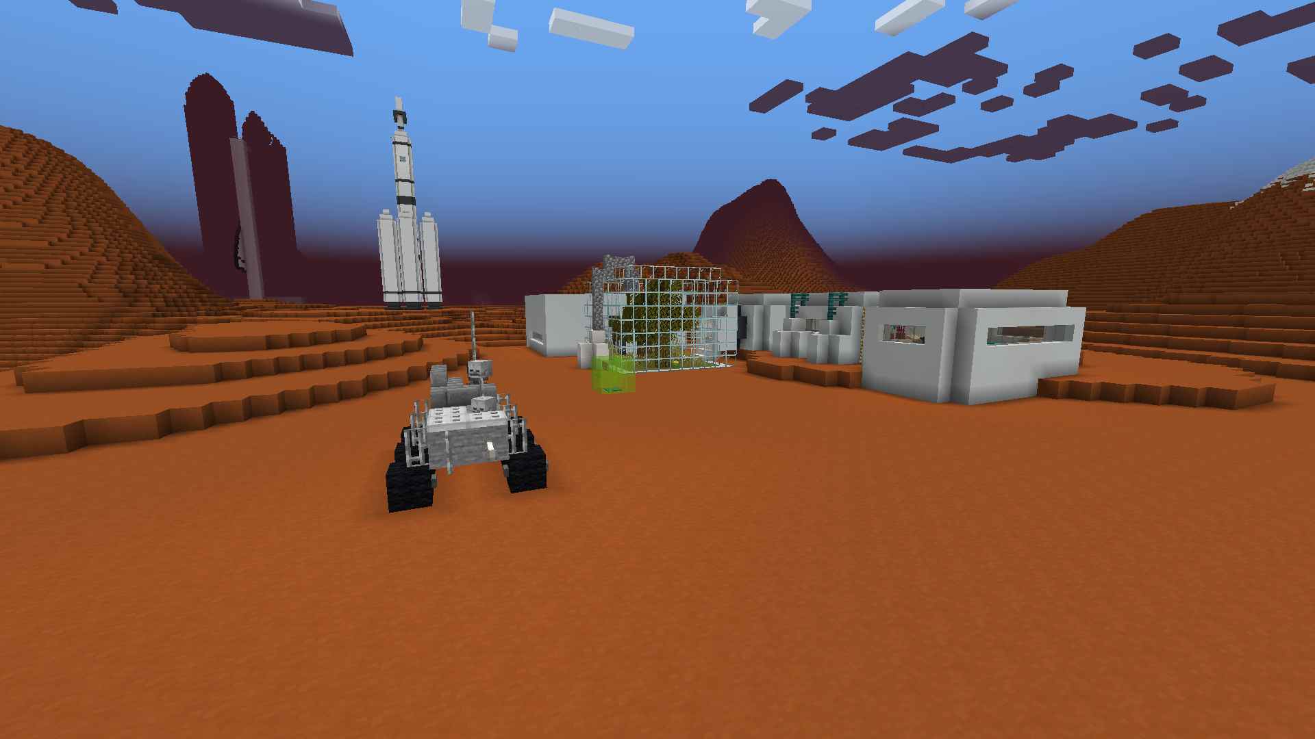 Minecraft Mars Planet Map