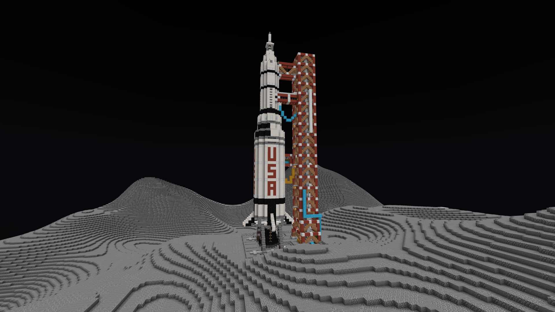 Minecraft Moon World Map