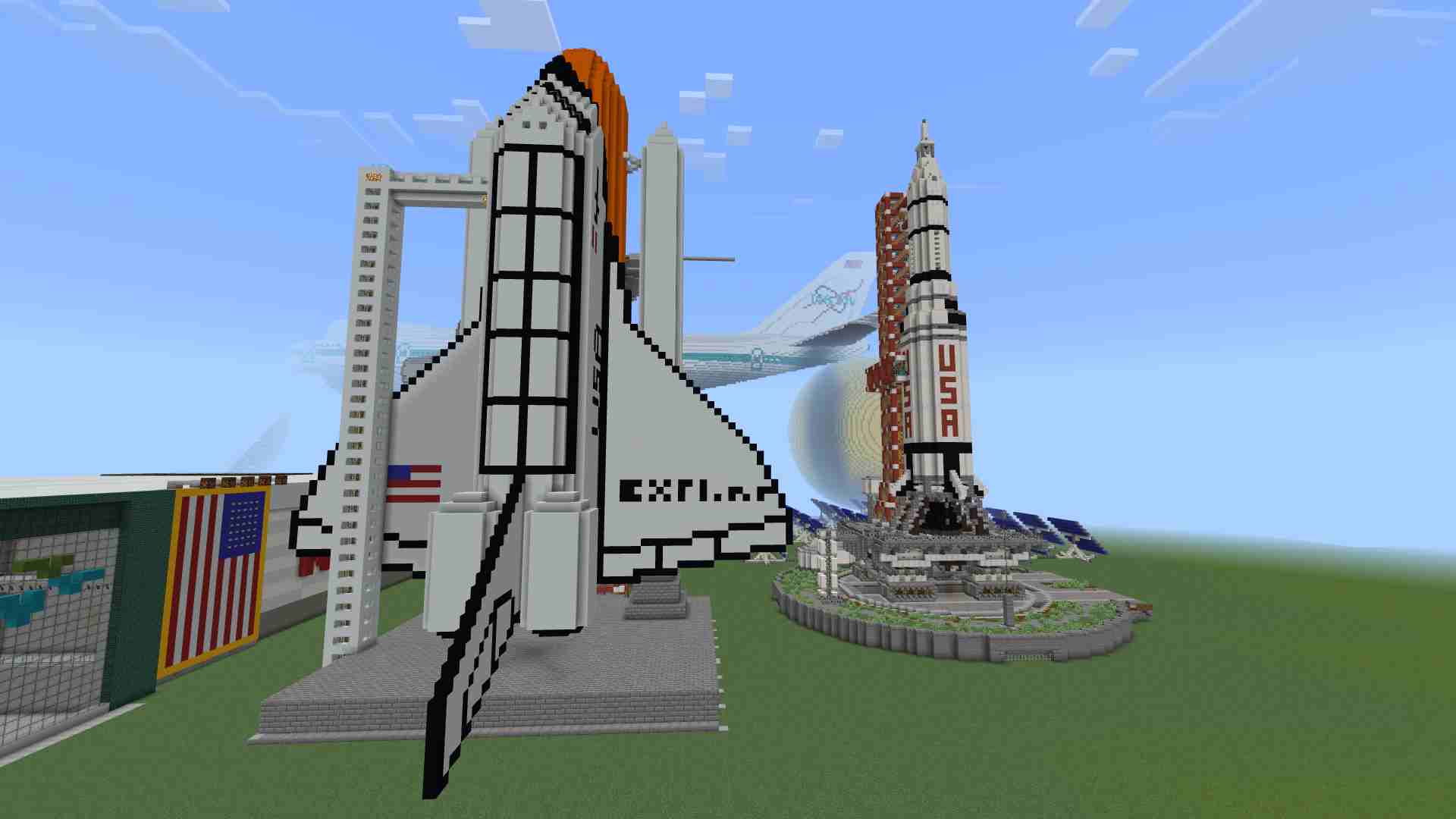 Minecraft NASA Solar System Map