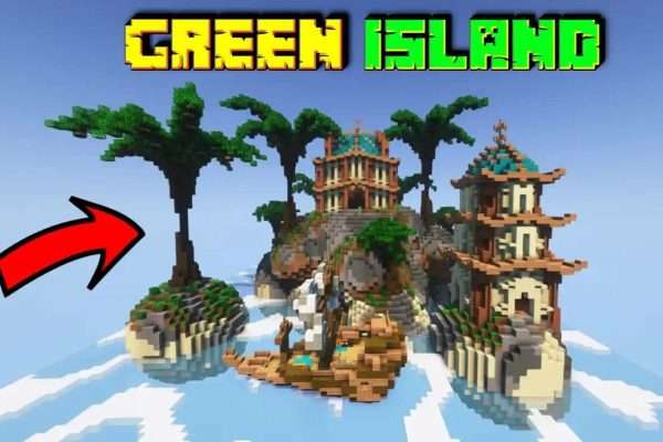 Minecraft Green Island Map