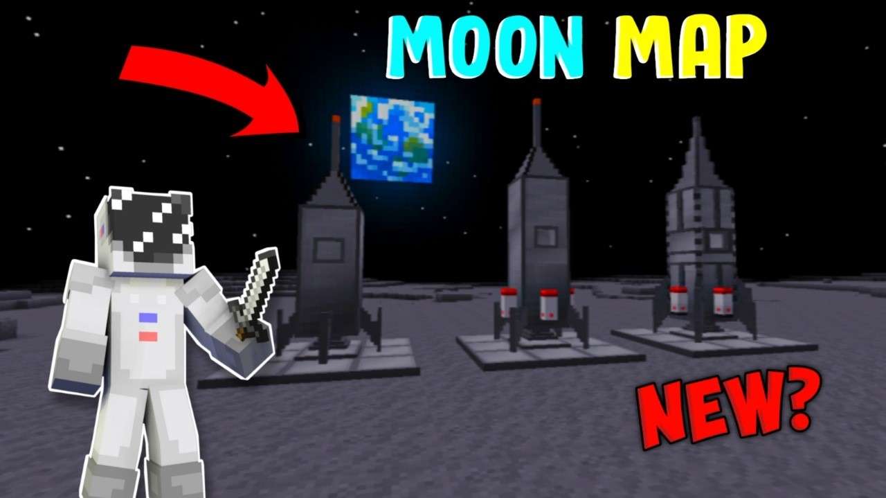 Minecraft Moon World Map