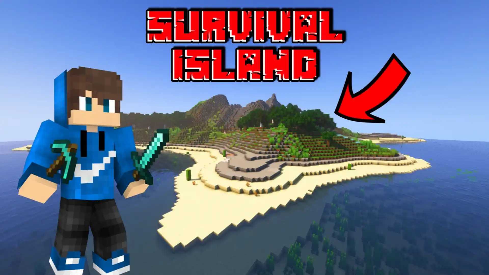 Minecraft Survival Island Map
