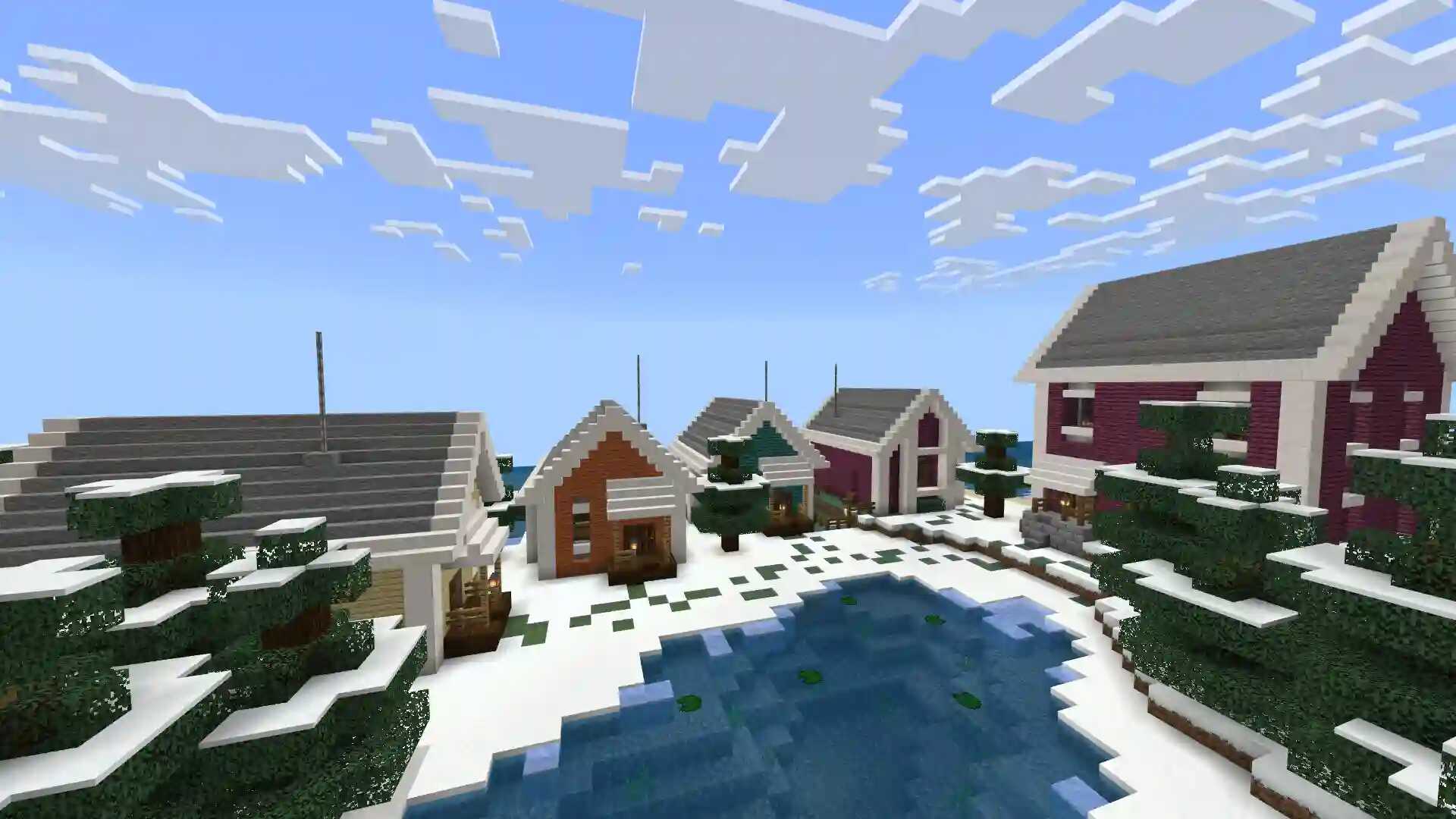 Minecraft Ice Island Map