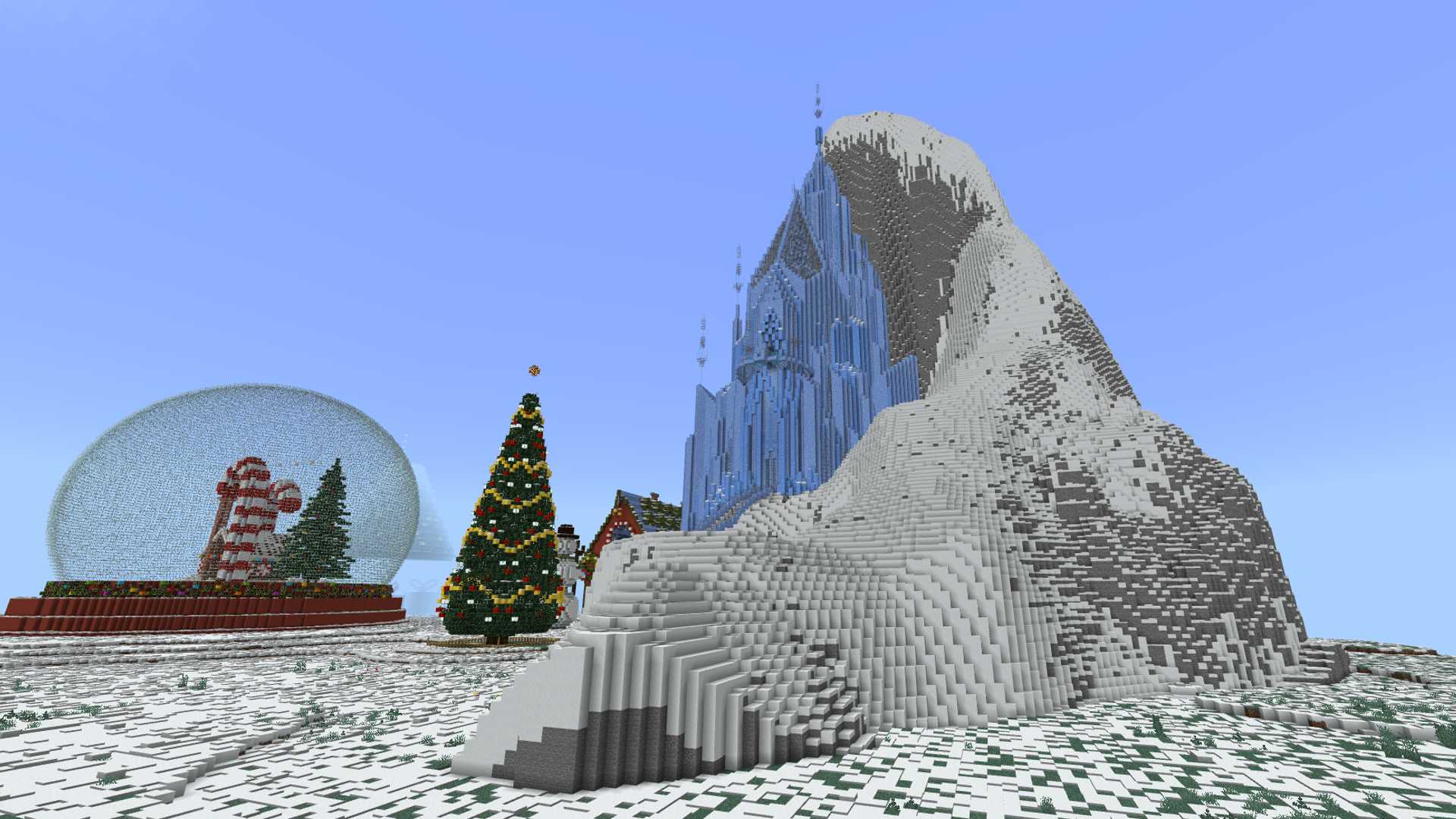 Minecraft Christmas City Map