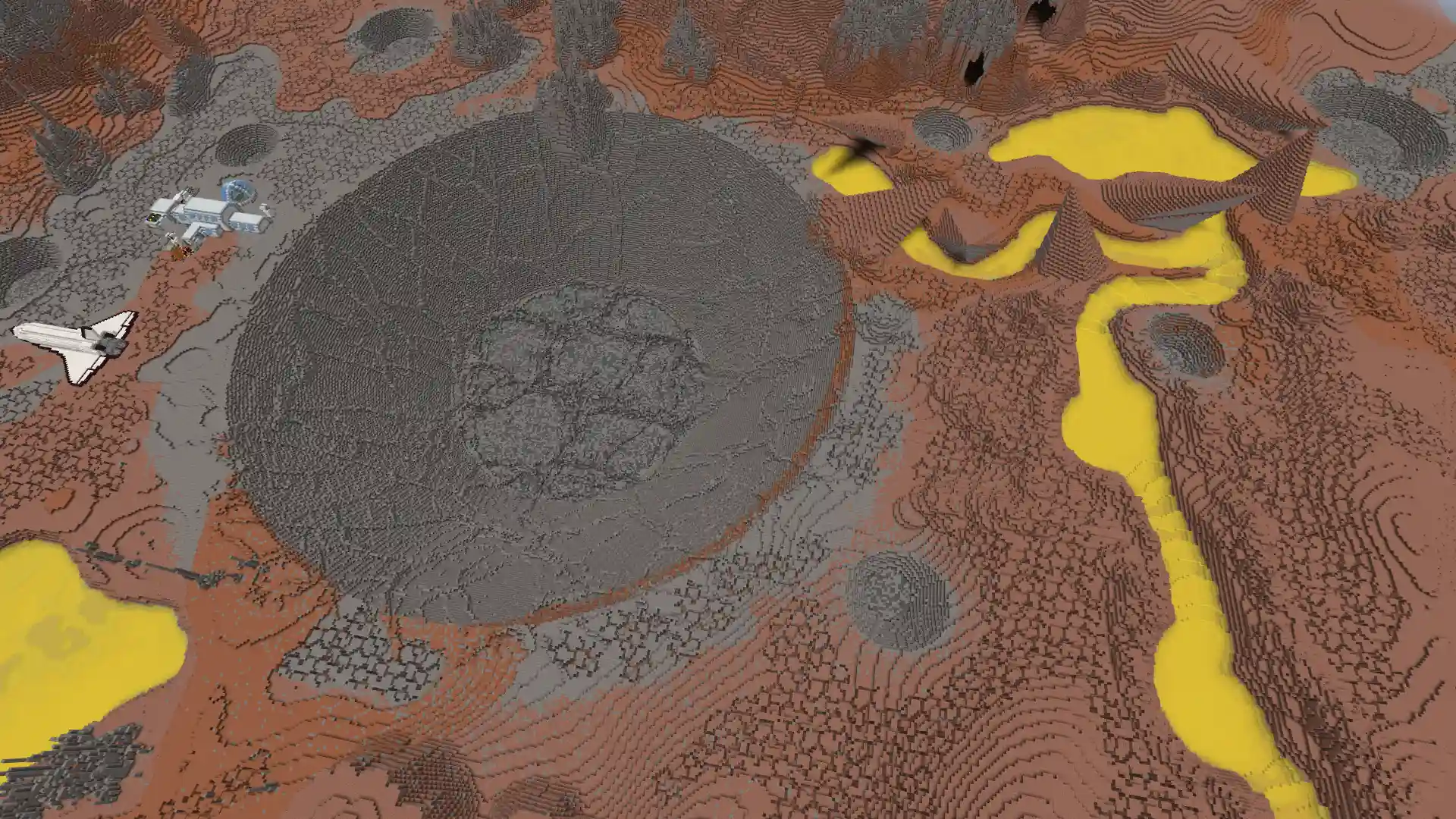 Minecraft Venus Planet Map